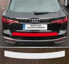 Lackschutzfolie Ladekantenschutz transparent 150 µm für Audi A4 B9 Avant Facelift ab 2018